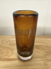 Shot Glass Shooter New 1800 Tequila 100% Agave, Blanco, Cristalino, Silver 12