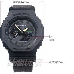 G-SHOCK 自然意識 GA-B2100CT-1A5 智慧錶 八角錶殼 指針數位雙顯 CASIO卡西歐