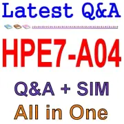 HPE7-A04 Aruba Certified Data Center Architect Exam Q&A
