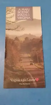 2007 A MAP OF SCENIC ROADS IN VIRGINIA