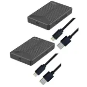 2X USB 3.1 Mobile Hard Disk Box 2.5 Inch SATA Hard Disk Box SSD Enclosure8579