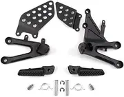 Motorcycle Front Foot Pegs Footrests Pedals for Honda for CBR1000RR 2004-2007 for CBR 1000 RR for 1000RR for CBR1000 2005/2006 Aluminum