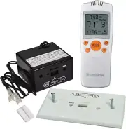 Gas Fire Fireplace On/Off Remote +Thermostat+Timer for Millivolt Valve (TR1003)