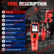 Electrical System DiagnosisTool Circuit AVOmeter Tester WithFlashlight FourModes