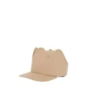 cut-out panel baseball hat S Nude