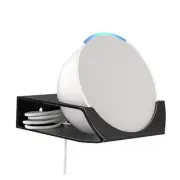 Echo Pop Wall Mount, Sturdy Aluminum Speaker Stand, Easy Installation, Black