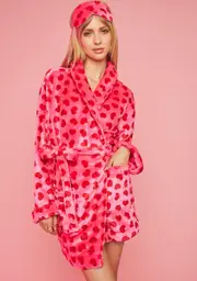 [Sugar Thrillz] Loyal Maneater Velour Robe Set