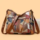 Women's Vintage Crossbody Shoulder Bag – Elegant Multi-Pocket Retro Handbag