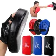 Curved Boxing Hand Target PU Leather Curved Punching Mitts Breathable Kickboxing