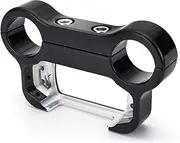 1 1/4" T-Bar New Digital Gauge Mount Extension Bracket Compatible with 2018-later Harley Softail Street Bob FXBB, Breakout FXSB, Black