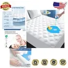 Deep Pocket California King Mattress Protector - Stain Resistant & Eco-Friendly