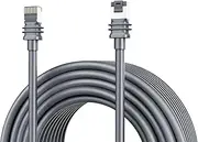 Starlink Gen 3 Cable, 150FT/46M Satellite Replacement Standard V3 Cable for Starlink Rectangular Satellite Gen 3 Starlink Cable Extension Starlink Accessories Waterproof - Gray