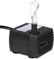 [Homvik] 350L/H 5W Mini Submersible Water Pump for Fountain Aquarium Pond Garden and Water Pump Hydroponics System with 8mm Nozzle AC220-240V 0.8M Lift Height