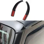 2X Water Rain Diverer Guard Slot Gutter Extension For Jeep Wrangler JK 2007-2017 (for: Jeep)