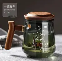 在飛比找Yahoo!奇摩拍賣優惠-耐熱玻璃茶杯茶水分離泡茶杯專用男款士 保溫壺 保溫瓶 泡茶水