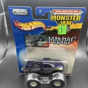 Hot Wheels Metal Collection Monster Jam #21 MANIAC. NIP.