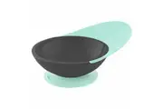 Boon Catch Food Bowl Feeder w Spill Catcher Baby Toddler Kids 9m+ Mint Charcoal