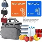 Insulated Lunch Bag 15L Insulation Bag Office Ice Pack Picnic