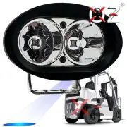 Blue Forklift LED light Warehouse Safety Warning Lamp Spot pedestrian 12-24-36V