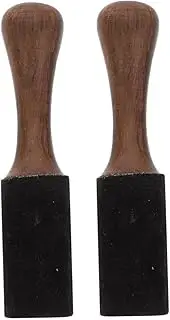 Kisangel 2pcs Wooden Mallet for Singing Bowl Buddha Sound Bowl Stick Durable Knocking Rod for Meditation and Chanting Long Craftsmanship
