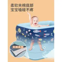 在飛比找樂天市場購物網優惠-*免運 自動充氣遊泳池傢庭用兒童寶寶泳池可折疊小孩室內加厚嬰