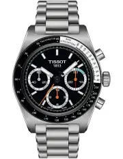 [Tissot] PR516 Mechanical Chronograph T1494592105100 Watch in Black