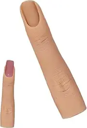 Nail Practice Finger, Fake Finger - Nail Training Finger for Vista Print Manicure Practice | Finger Hand for Nail Practice, Fake Nail Finger Flexible Joint for Nail Polish Accessories