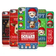 OFFICIAL emoji® UGLY CHRISTMAS HARD BACK CASE FOR APPLE iPOD TOUCH MP3