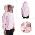 Pink Beekeeping Jacket Veil Bee Keeping Hat Sleeve Beekeeper Suit