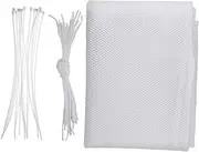 Vaguelly Dense Mesh Stair Protection Net Bedrail for Child Safety Stairway Net for Proofing