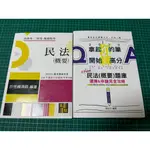 高普考/三四等/稅務特考/民法(概要)+民法(概要)題庫/許恒輔/顏台大/高點/志光