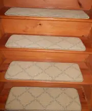 13 STEP 9" X 30" Stair Treads Staircase WOOL Blend CARPET .