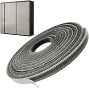 Brush Door Sealing Strip, Window Sealing Strip, 32.8 Feet Soundproofing Weather Protection, 0.28 Wide x 0.24 Inch Thick, Door Brush Strips for Sound Insulation, Dustproof, Waterproof and Windproof