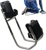 Knee Seat for Work - Strap-On Leg Support,Detachable Kneeler Cushion Non Slip Knee Seat for Comfort During Gardening Weeding Seeding Construction Use