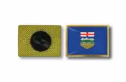pins pin's flag national badge metal lapel hat button vest canada alberta
