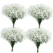 Babys Breath Artificial Flowers-30Pcs Fake Flowers Gypsophila Bouquet