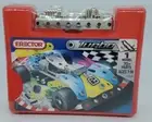 New Erector Blue Race Car Turbo Set Model 2350B 70+ Parts Meccano Schylling