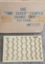 Countex II Coin Sorting Tray MMF Industries 21-6110 Change Sort 12" x 9" Nib