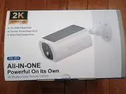 rebluum 2k wireless solar security camera model rb-3b1 brand new type - C