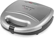 Orbegozo SW 7550 Multifunctional Sandwich Maker, 3-in-1, Interchangeable Plates, Non-Stick, Two Control Indicators, 800 W