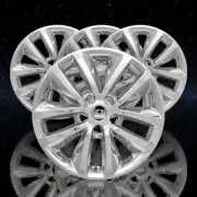 Auto Reflections Chrome 10 Spoke 17' Wheel Skins for 2016-2018 Kia Sorento EX