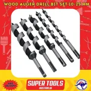 5piece wood auger drill bit set 10-25mm