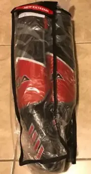 NAJA New Extreme Shinguards NEW Red Large Shin Guards