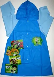 Brand new Boys Ben 10 Raincoat new release Ben Ten rain coat