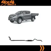 AUSTRALIAN MADE 4X4 EXHAUST FOR FORD RANGER 11-16 (INCL MKII) CAT SML MUFFLER