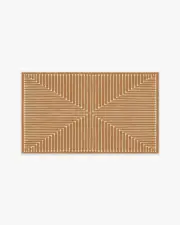 90' x 150' | Machine Washable Runner Rug | Kid & Pet Friendly | Indoor Rug | Jonathan Adler Inkdrop Copper Tufted Rug | Ruggable