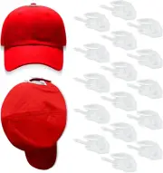 Adhesive Hat Rack (16-Pack), Strong Hold Hooks for Baseball Caps, Minimalist
