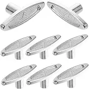 JECOMPRIS 8Pcs Metal Winder T Shape Bar Replacement Keys for Music Box DIY Accessories Easy to Use for Custom Music Box Kits Winding Keys