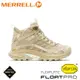 【MERRELL 美國 女 MOAB SPEED 2 MID GTX 輕量戶外高筒靴《奶茶棕》】ML037830/登山鞋