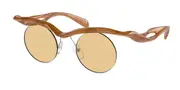 Prada PR A24S 13S80E Men's Sunglasses Brown Size 43